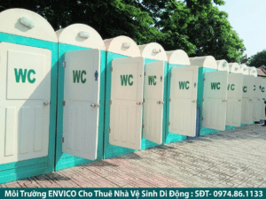 Cho thuê nhà vệ sinh di động Gia Lâm