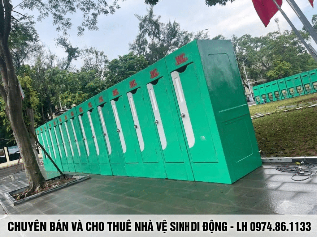 Cho thuê nhà vệ sinh di động Sóc Sơn