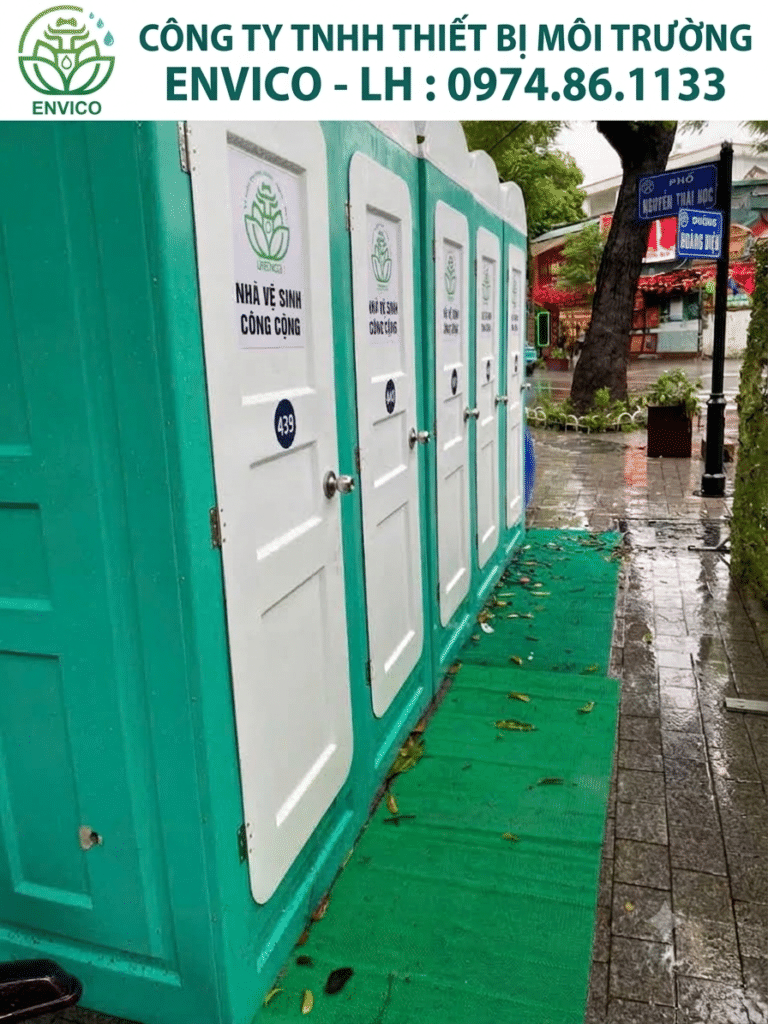 Cho thuê nhà vệ sinh di động Quốc Oai